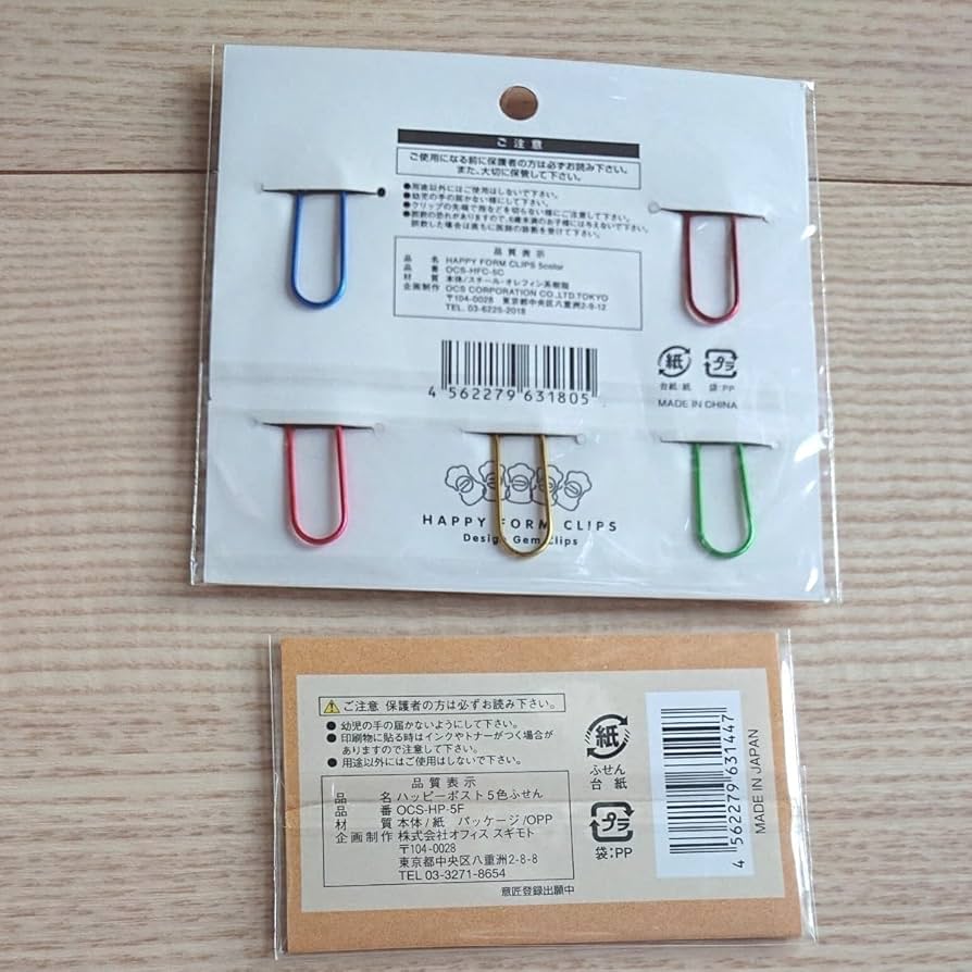 Amazon.co.jp: 郵便ポスト クリップ 付箋セット フセン ふせん